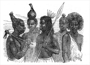 Group of Wanyamwezi, 1872. Creator: Unknown.