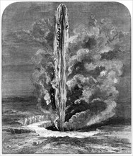 Volcanic eruption of Mauna Loa, Sandwich Islands, 1872. Creator: William James Palmer.