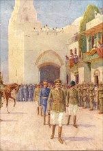 'Lord Allenby Entering Jerusalem', c1929.  Creators: Howard Davie, Harry Payne.