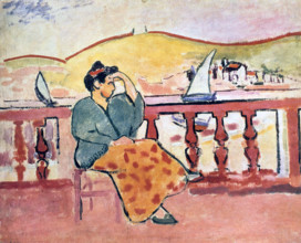 'Woman on a Terrace', 1907. Creator: Henri Matisse.