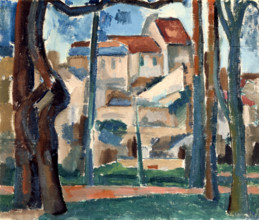 'Street of St Denis, Grenoble', 20th Century. Creator: Andre Derain.