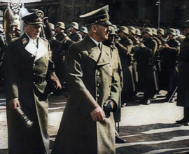 Adolf Hitler and Hermann Goering Inspecting German Soldiers, 1941. Creator: British Pathe Ltd.