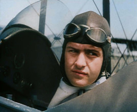 Bruno Mussolini, Son of Italian Leader Benito Mussolini, in Flying Cap Sitting in the..., 1937. Creator: British Pathe Ltd.