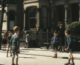 Children Playing in the Street, 1942. Creator: British Pathe Ltd.