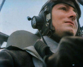 An RAF Bomber Pilot, 1942. Creator: British Pathe Ltd.