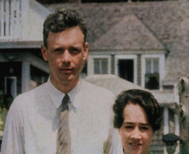 American Aviator Charles Augustus Lindbergh and His Wife Anne Morrow Lindbergh Posing..., 1930s. Creator: British Pathe Ltd.