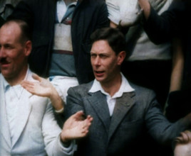 His Royal Highness the Duke of York and Another Man Singing, 1933. Creator: British Pathe Ltd.