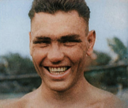 Jack Dempsey Grimacing for the Camera, 1921. Creator: British Pathe Ltd.