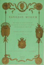 Sketch of the Napoleon Museum, 1844. Creator: Unknown.