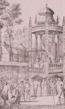 Grand Bazaar at Vauxhall Gardens, 1888. Creator: Unknown.