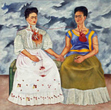 The Two Fridas (Las dos Fridas), 1939. Creator: Frida Kahlo.