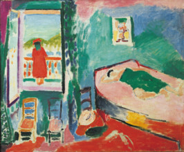 Intérieur à Collioure (La Sieste), 1905. Creator: Henri Matisse.