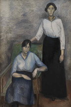 Les Deux Soeurs, 1914. Creator: Andre Derain.