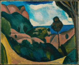 Landscape near Cassis, 1907. Creator: Andre Derain.