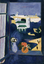 'View from the window, Tangier', (left part of the Moroccan triptych), 1912-1913.  Creator: Henri Matisse.