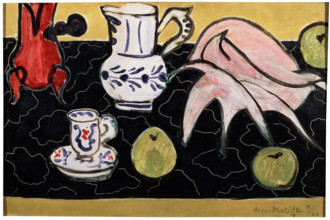 'Still Life with a Seashell on Black Marble', 1940.  Creator: Henri Matisse.