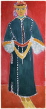 'Moroccan Woman (Zorah Standing)', 1912.  Creator: Henri Matisse.