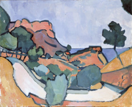 Road in the Mountains, 1907.  Creator: Andre Derain.