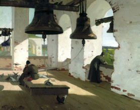 'Cult of the Past', before 1908. Creator: Ivan Goryushkin-Sorokopudov.