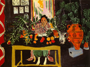 Interior with an Etruscan Vase, 1940. Creator: Henri Matisse.