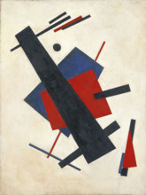 Suprematism, 1920-1921. Creator: Nikolay Suetin.