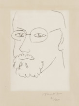 Self-portrait, 1949. Creator: Henri Matisse.