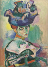 Woman with a Hat (La femme au chapeau), 1905. Creator: Henri Matisse.