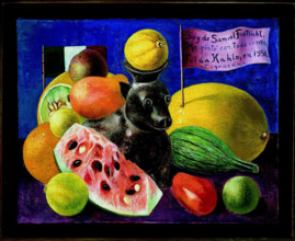 Still Life (I Belong to Samuel Fastlicht), 1951.  Creator: Frida Kahlo.