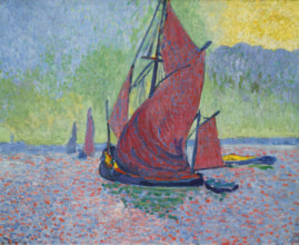 Red sails, 1906.  Creator: Andre Derain.