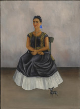 Itzcuintli Dog with Me (Self-Portrait), 1938. Creator: Frida Kahlo.