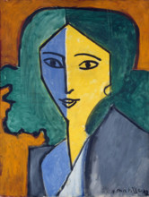 'Portrait of Lydia Delectorskaya', 1947.  Creator: Henri Matisse.