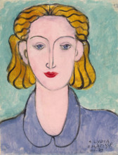 'Young Woman in a Blue Blouse', 1939.  Creator: Henri Matisse.