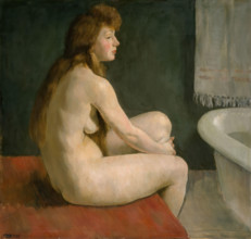 Female Nude, 1925. Creator: Erik Werenskiold.