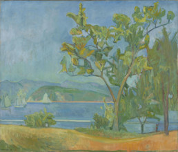 Landscape from Holmsbu, 1911. Creator: Oluf Wold-Torne.