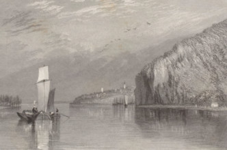 Coteaux de Mauves, 1833. Creator: JMW Turner.