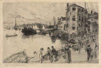 Castello Quarter, Riva, 1880-1882. Creator: Otto Henry Bacher.