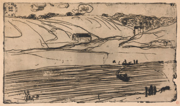 La Pèche (Fishing), 1893. Creator: Armand Seguin.