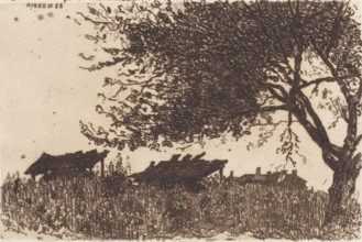 Landscape, 1883. Creator: Thomas Entriken Hibben.