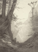 Big Cedars, 1923. Creator: Bolton Coit Brown.