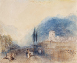 Bellinzona, 1842. Creator: JMW Turner.