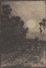 Moonlight, 1916. Creator: L Clarence Ball.