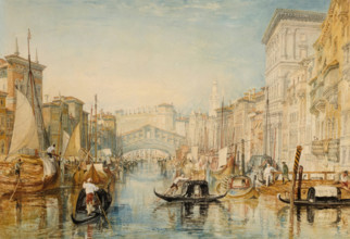 Venice: The Rialto, 1820-1821. Creator: JMW Turner.