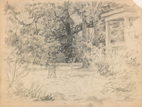 Study for Winifred at the Hermitage, about 1900. Creator: John Ottis Adams.