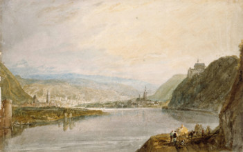 Remagen, Erpel and Linz, 1817. Creator: JMW Turner.