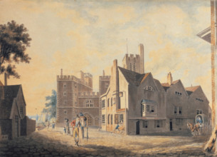 View of the Archbishop's Palace, Lambeth, 1790. Creator: JMW Turner.