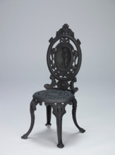 Garden chair, about 1860-1870. Creator: Unknown.