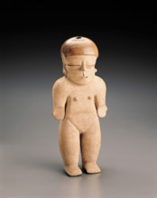 Standing female figure, 300 BCE-500 CE. Creator: Unknown.