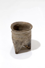 Cylindrical tripod, about 2200 B.C.E.. Creator: Unknown.