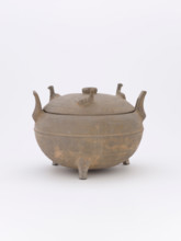 Covered ritual cooking vessel (ding), 300-200 B.C.E.. Creator: Unknown.