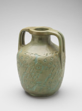 Vase, about 1915. Creators: Elizabeth Gray Overbeck, Hannah Borger Overbeck, Overbeck Pottery.